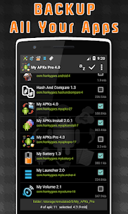 My APKs Pro - backup manage apps apk advanced لقطة شاشة