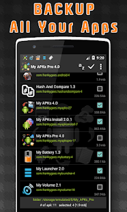 My APKs Pro - backup manage apps apk advanced Schermata