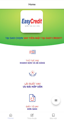 eFinace - EasyCredit Screen 3
