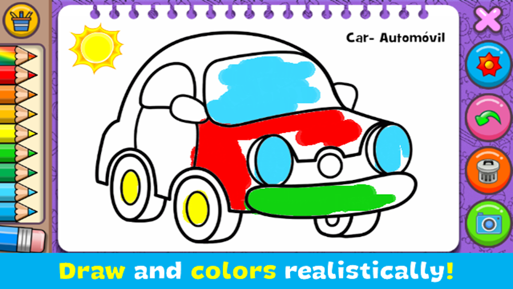 Coloring & Learn banner