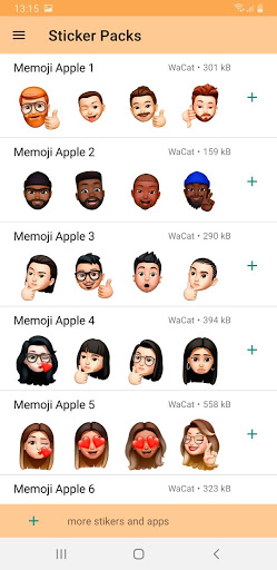 Best Memoji ??‍? Apple Stickers for WhatsApp
