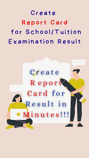 Android application Report Card Maker screenshort
