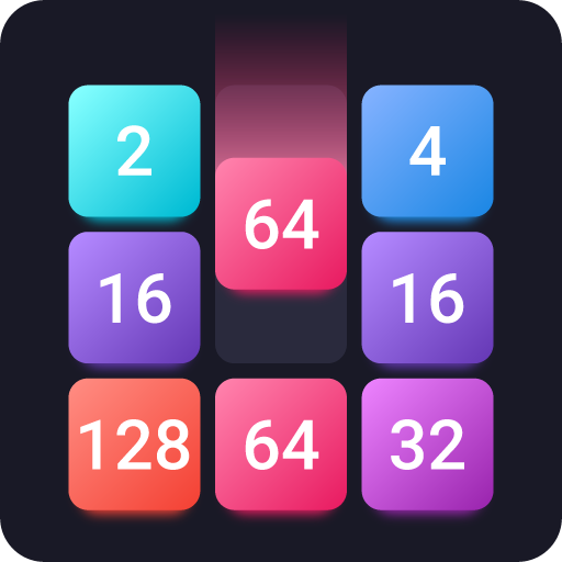 2048: Drop And Merge 1.8 Icon