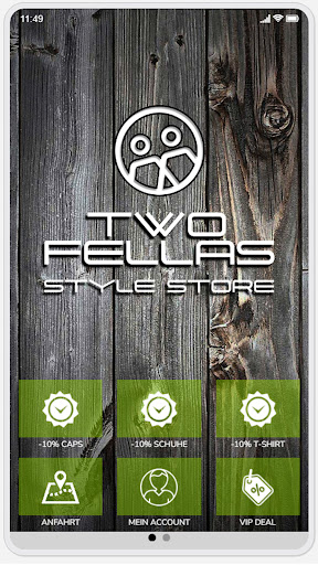 Android application TWO FELLAS screenshort