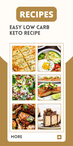 Low Carb Recipes Keto Diet App Screen 3
