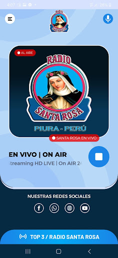 Radio Santa Rosa - Piura Screen 2