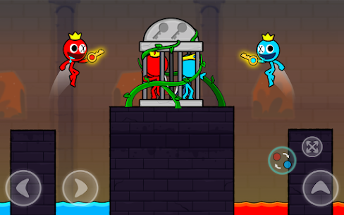 Red and Blue Stickman 2 MOD APK (Unlimited Skin, Lives) 24