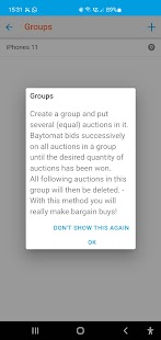 Sniper for ebay bid auctions Screenshot