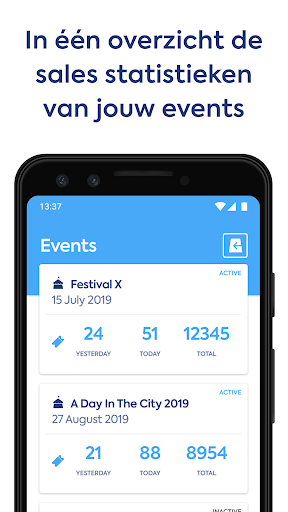 Android application Your ticket provider Live screenshort