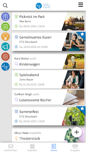 Android application ETG Diessbach screenshort