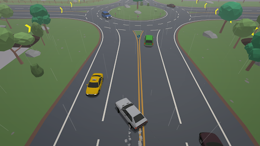 Polygon Drift: Traffic Racing - Racing - games