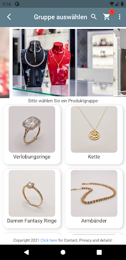 La Feinunze Juwelier Shopping Screen 2