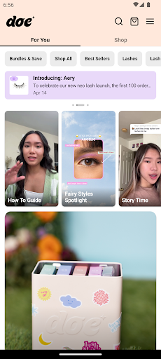 Doe Beauty Screen 2