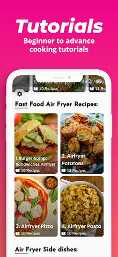 Screenshot of Air Fryer Recipes | Offline