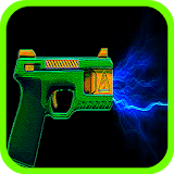 Virtual stun gun icon