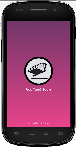 Android application Tamil Books Reader screenshort
