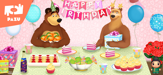 Маша и Медведь день рождения