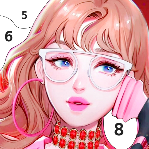 KPOP Paint by Number Coloring logo