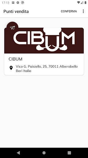 Android application Cibum screenshort