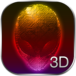 Icon image Alien 3D theme for Next Launch
