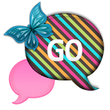 GO SMS - Sweet Rainbow icon