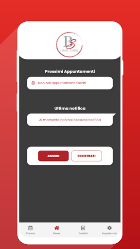 Android application BS Haircare screenshort