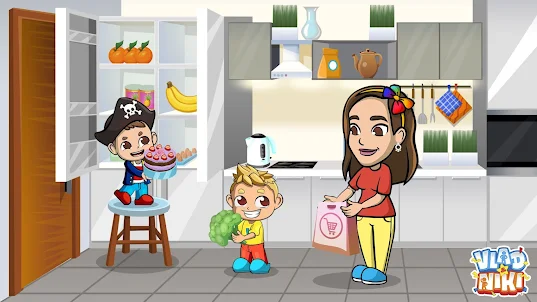 Vlad & Niki Supermarket game