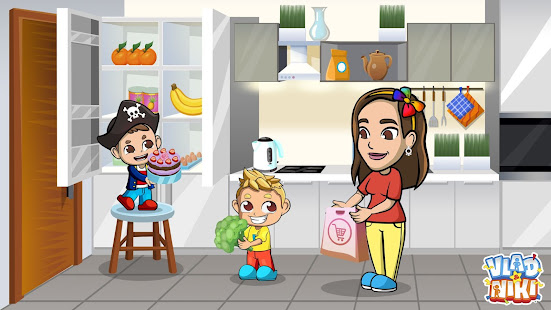 Vlad & Niki Supermarket game for Kids apkdebit screenshots 1