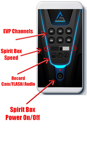 Android application Spirits Gate Ghost Box screenshort