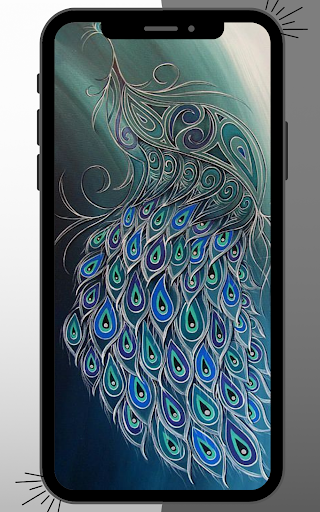 Peacock Wallpaper Screen 2