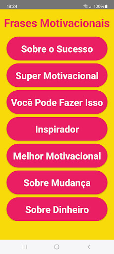 Frases Motivacionais - Do Dia Screen 3