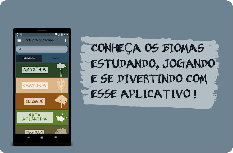 CONHEÇA OS BIOMAS - 2.5 - (Android)