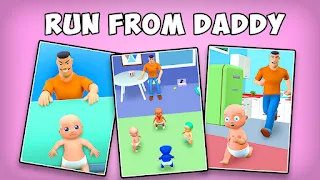 Tiny Prankster: Run from Daddy - Screenshot 1