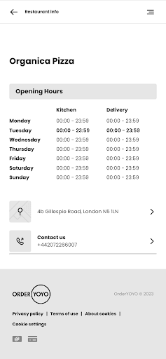 Organica Pizza Company