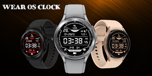 Digital animated clock Screen 2