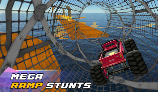 Ultimate Monster Truck: 3D Stunt Racing Simulator screenshots 1