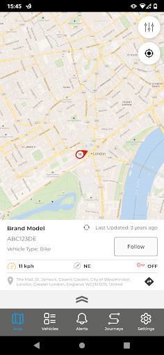 Android application Safe Track Asset screenshort