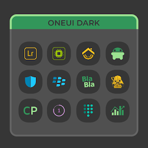 OneUI Dark- Icon Pack [Patched] 2