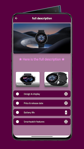 Amazfit GTR 3 Guide Screen 2