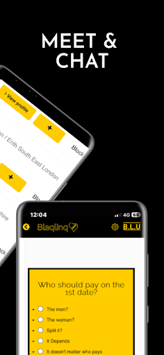 Blaqlinq: 100% Black Dating Screen 3