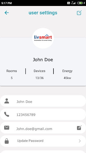 Livsmart Screen 2