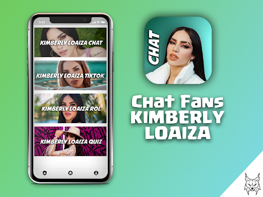 Android application Chat Fans de Kimberly Loaiza screenshort