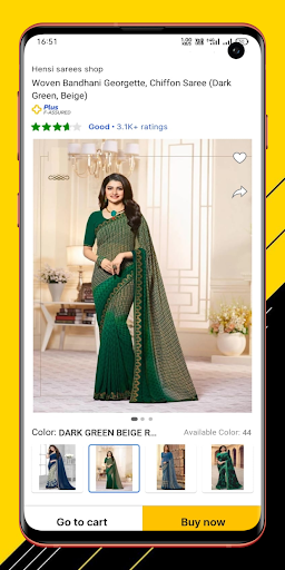 Android application Online Shopping App For Women screenshort