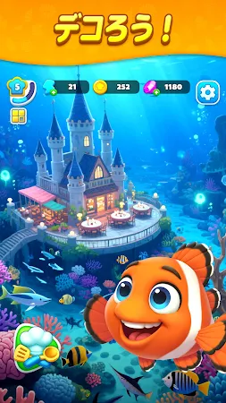Game screenshot オーシャンレストラン：マージ & クッキング apk download