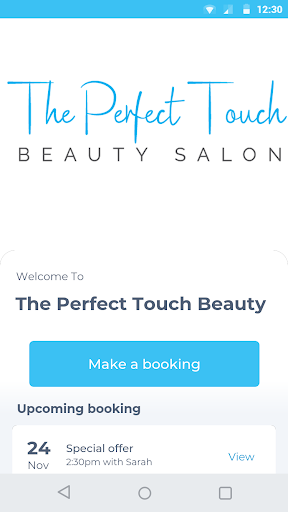 Android application The Perfect Touch Beauty screenshort