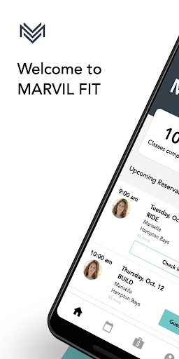 Android application MARVIL FIT screenshort