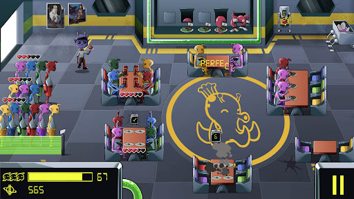 Android application Space Restaurant screenshort