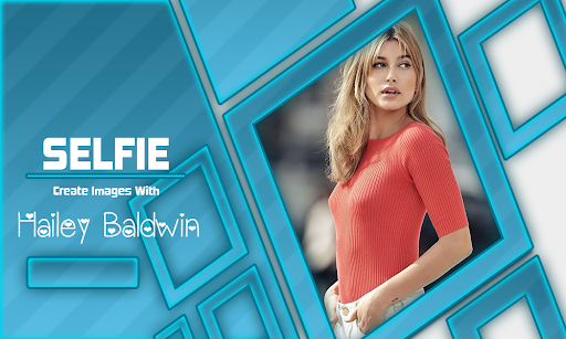 Camera Selfie With Hailey Baldwin