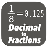 Decimal to Fraction icon