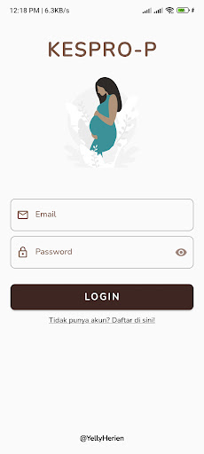 Android application Kespro-P screenshort
